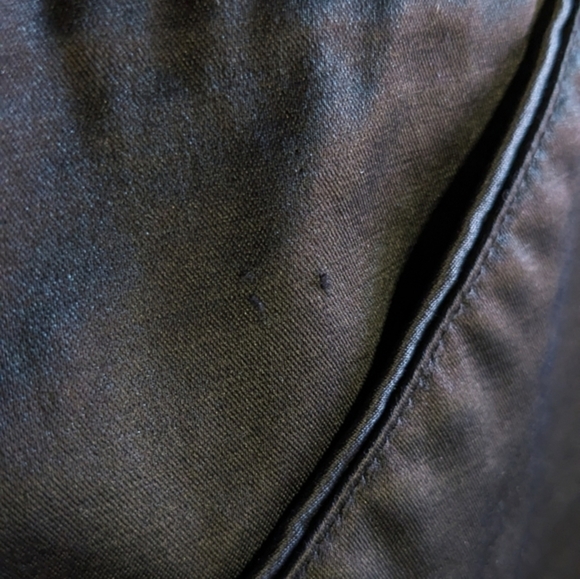 INC International Concepts Size 10 Black Shiney Boot Cut Pants - Picture 4 of 9